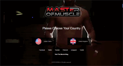 Desktop Screenshot of masterofmuscle.com